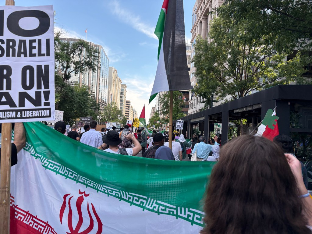 Hands off Iran, Hands off Gaza (Protest 6-21-25)