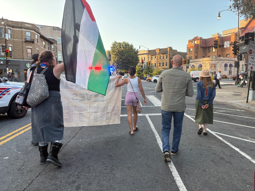 Citizens of Washington DC Refuse to be Complicit in Genocide (Freedom Fridays Protest,&nbsp;8-8-25)