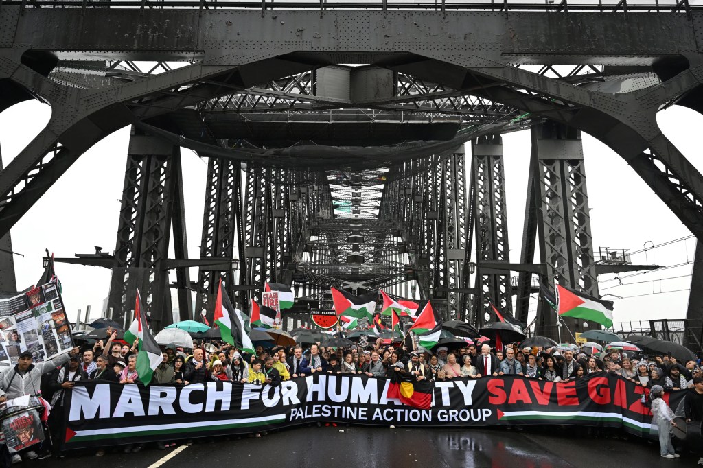 HUNDREDS OF THOUSANDS IN AUSTRALIA BRAVE THE STORM FOR&nbsp;PALESTINE