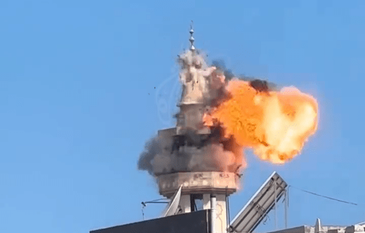 Israeli Suicide Drone Targets Mosque in Gaza